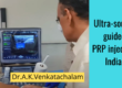 Ultra-sound guided shoulder PRP injection India