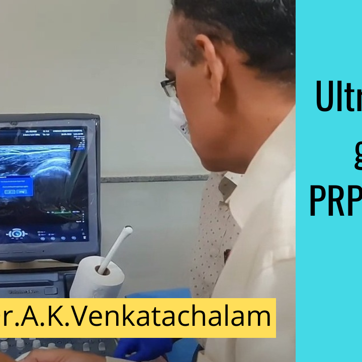 Ultra-sound guided shoulder PRP injection India