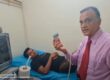 Ultrasound guided visualization of ACL of knee Chennai India