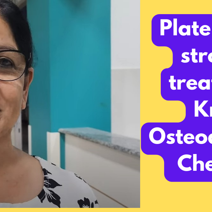 Platelet rich stroma treatment knee osteoarthritis Chennai.